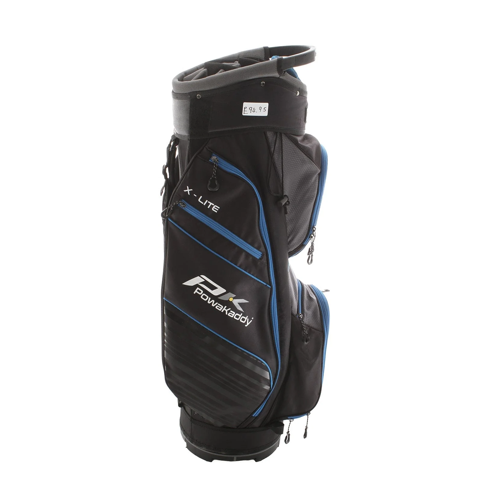 PowaKaddy X-Lite Cart Bag - Black/Blue - Image 3