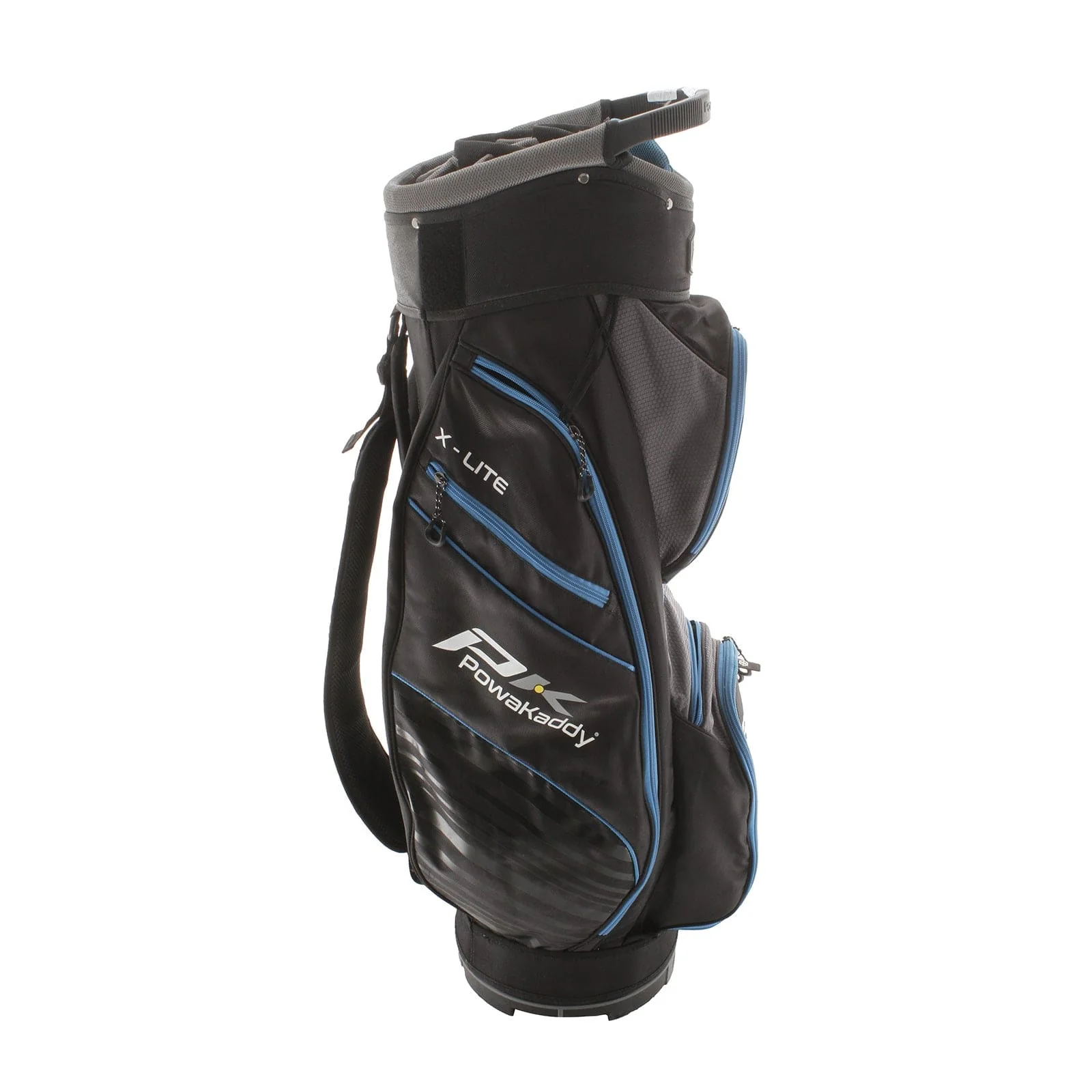 PowaKaddy X-Lite Edition Cart Bag - Black/Blue - Image 3