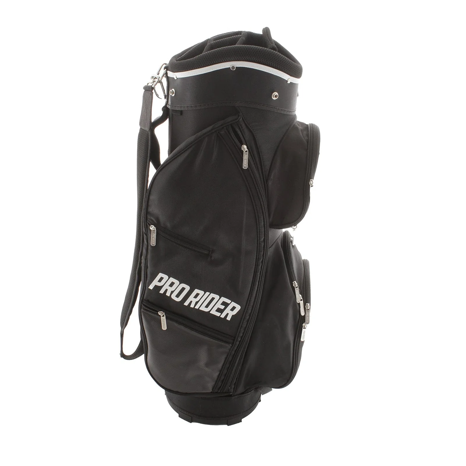 Pro Rider Cart Bag - Black/White - Image 3