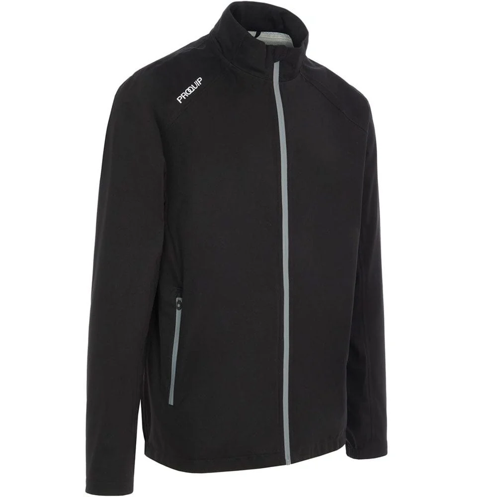 ProQuip ProPac Lite Packable Waterproof Jacket - Black/Quiet Shade