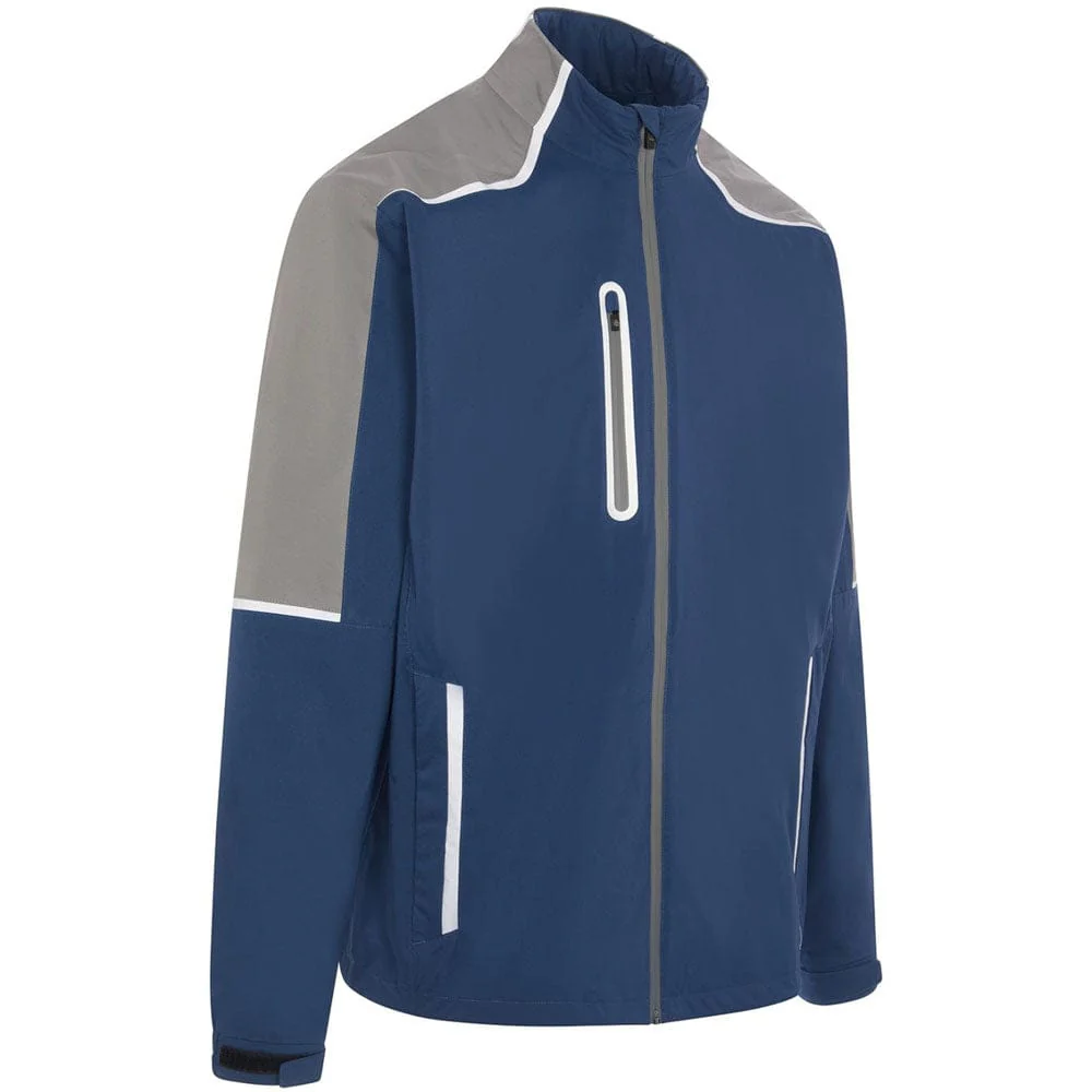 ProQuip Stormforce Pro PX8 Waterproof Suit - Blue/Grey + Black - Image 2