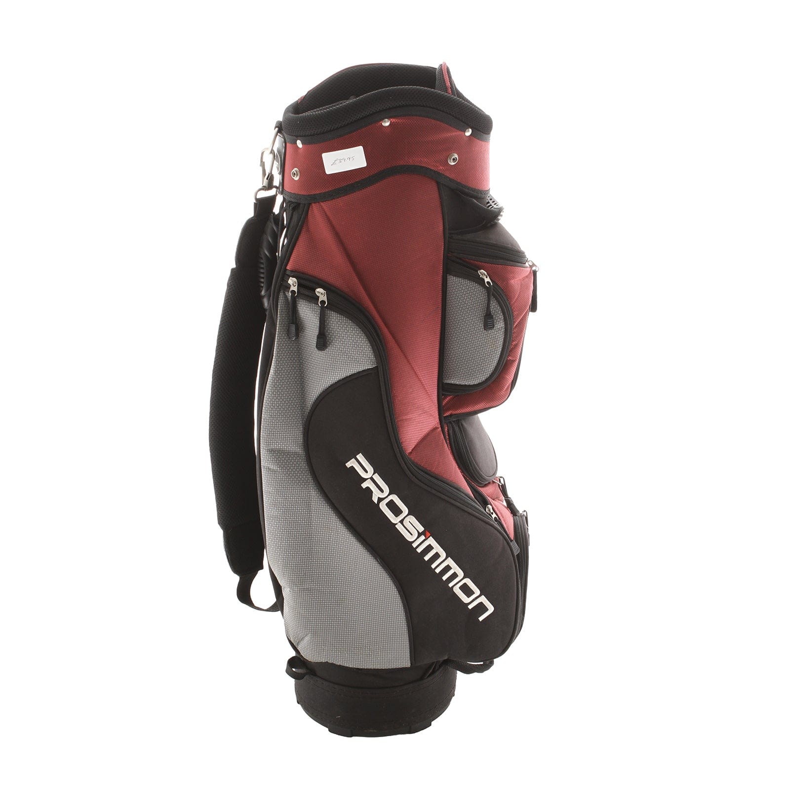 Prosimmon Cart Bag - Red/Black/Grey - Image 3