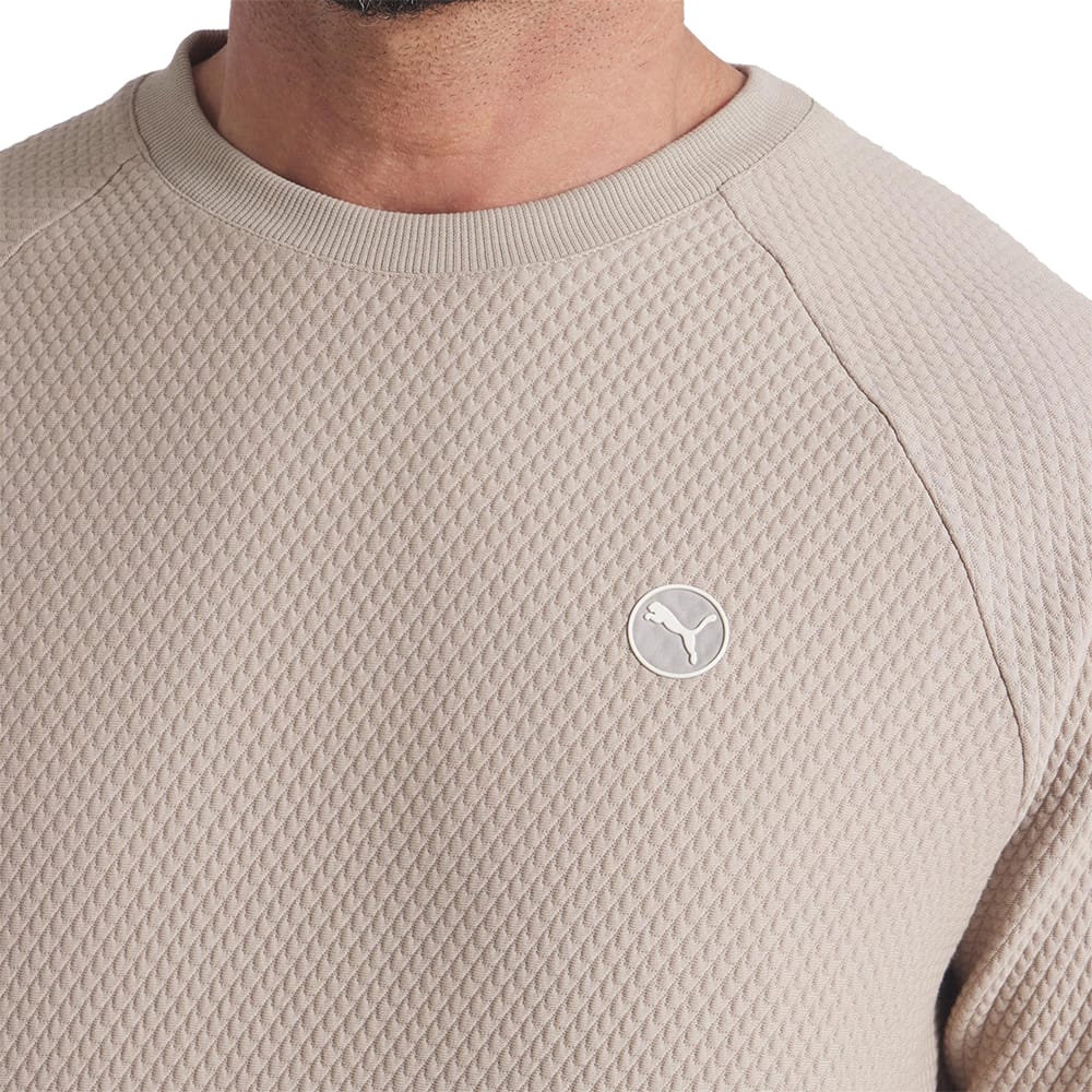 Puma Boulder 2.0 Crewneck - Ice Coffee - Image 6