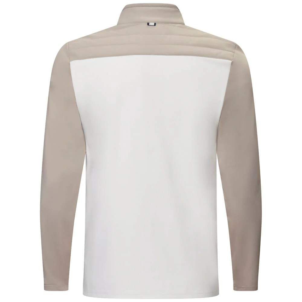Puma Cloudspun Tech Hybrid 1/2 Zip - Ice Coffee - Image 2
