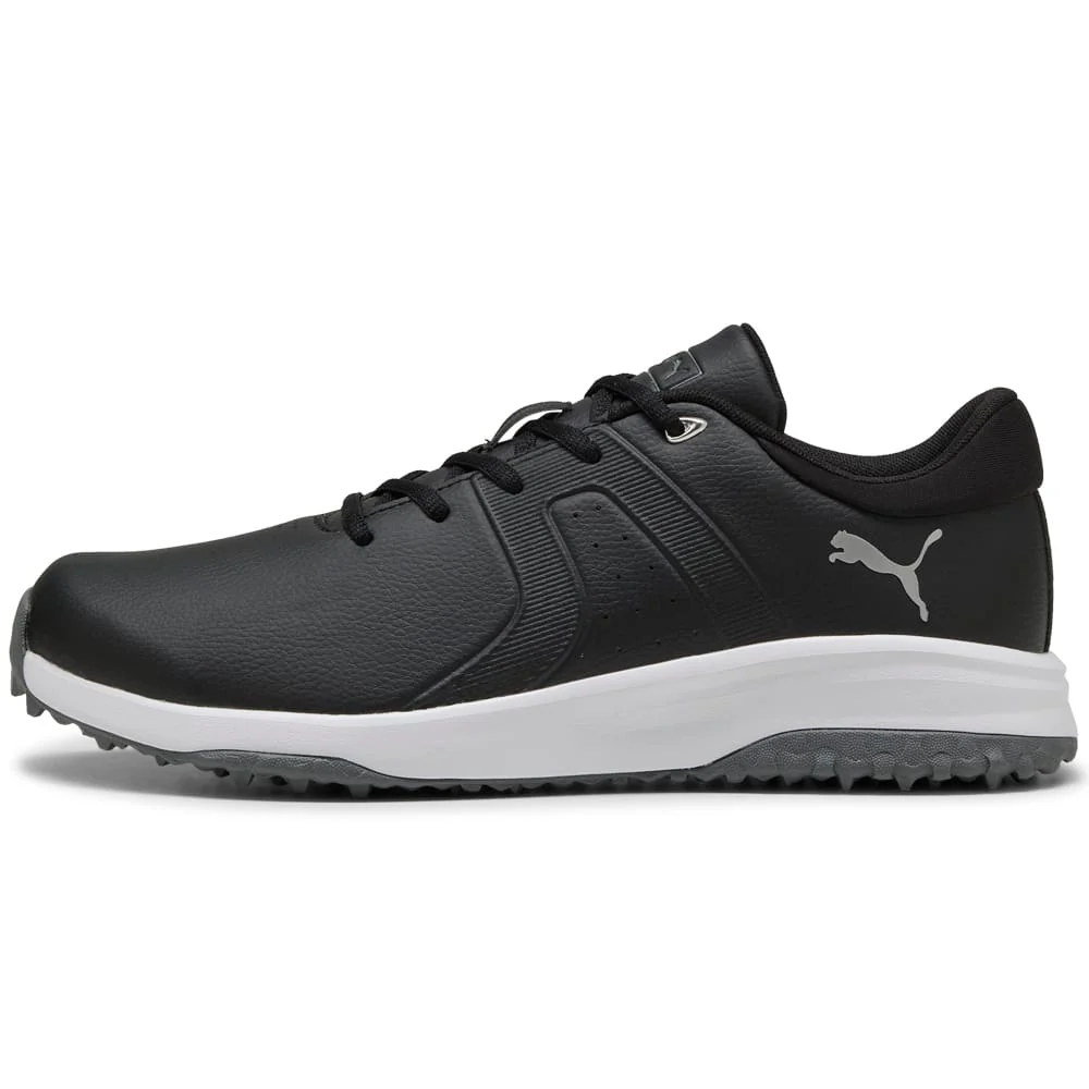 Puma Fusion Tech Spikeless Waterproof Shoes - Puma Black/White - Image 3