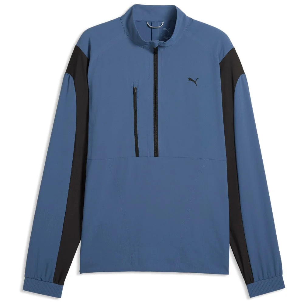 Puma Golf Wind Jacket - Dark Indigo/Puma Black