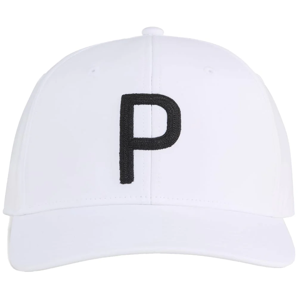 Puma Heritage P Tech Cap - White Glow/Black - Image 3