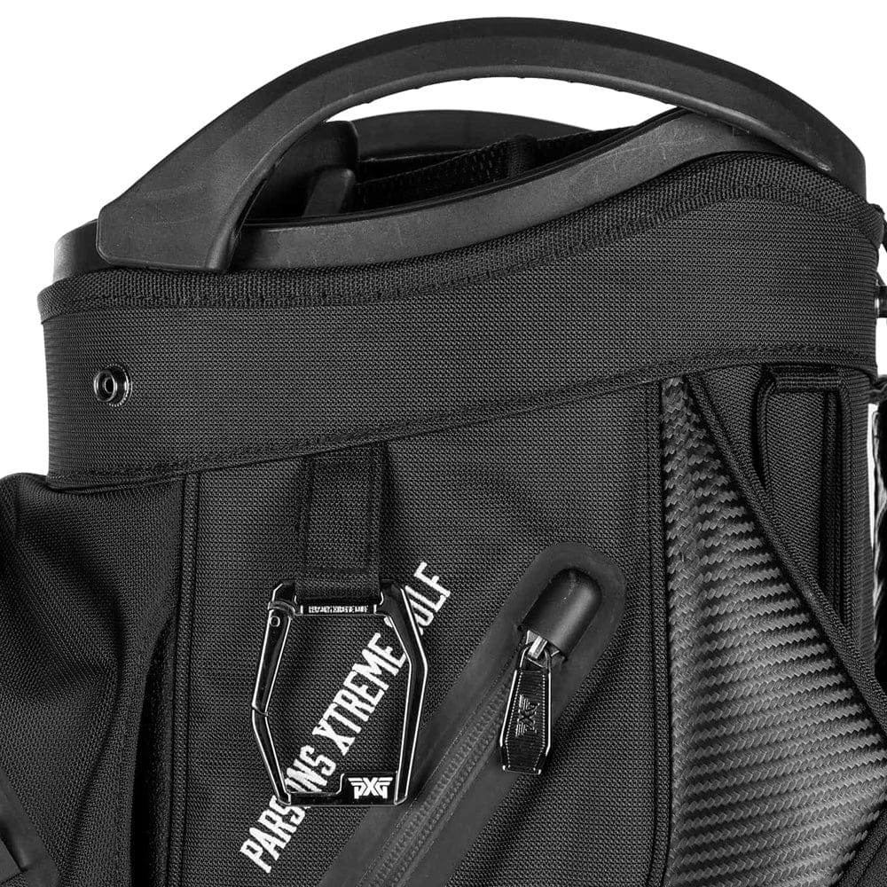 PXG Water Resistant Light Weight Cart Bag - Black - Image 8