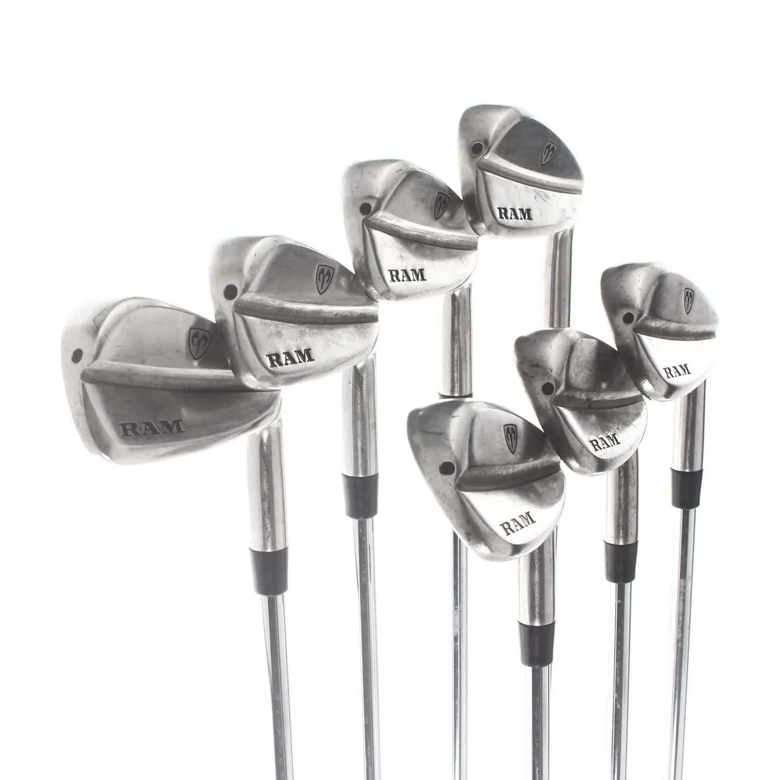 RAM FX77 Steel Mens Right Hand Irons 4-PW Stiff - KBS Tour 125 - Image 2