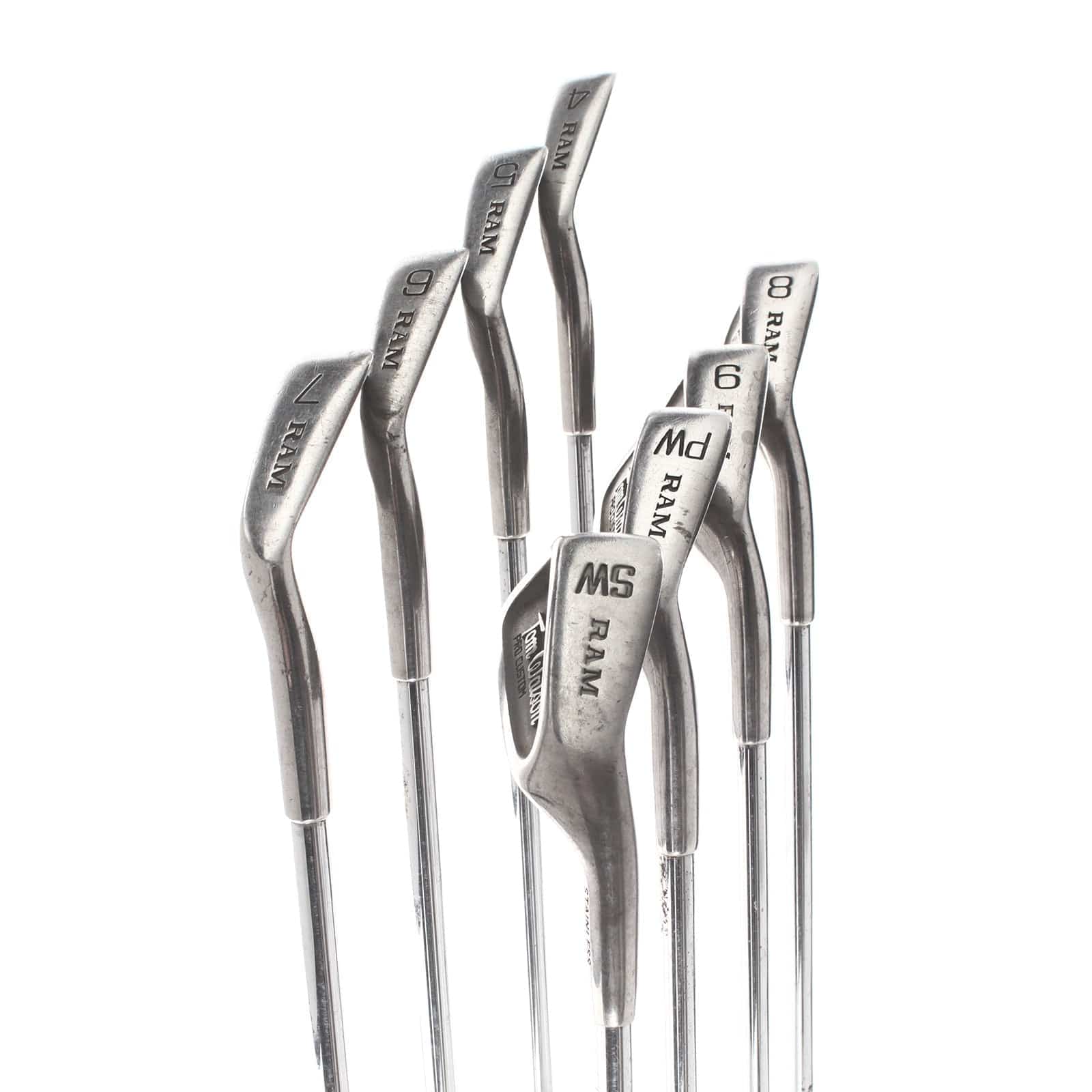 RAM Tom Watson Steel Mens Right Hand Irons 4-SW Regular - True Temper - Image 3
