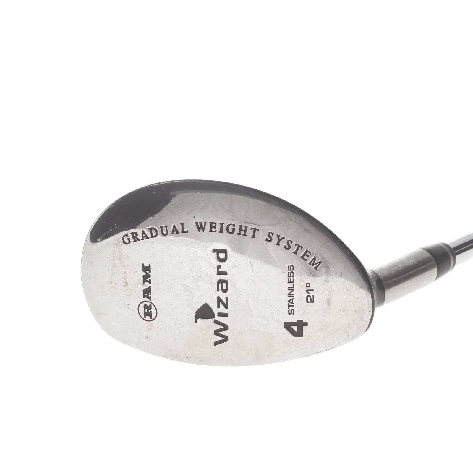 RAM Wizard Steel Mens Left Hand 4 Hybrid 21* Regular - True Temper