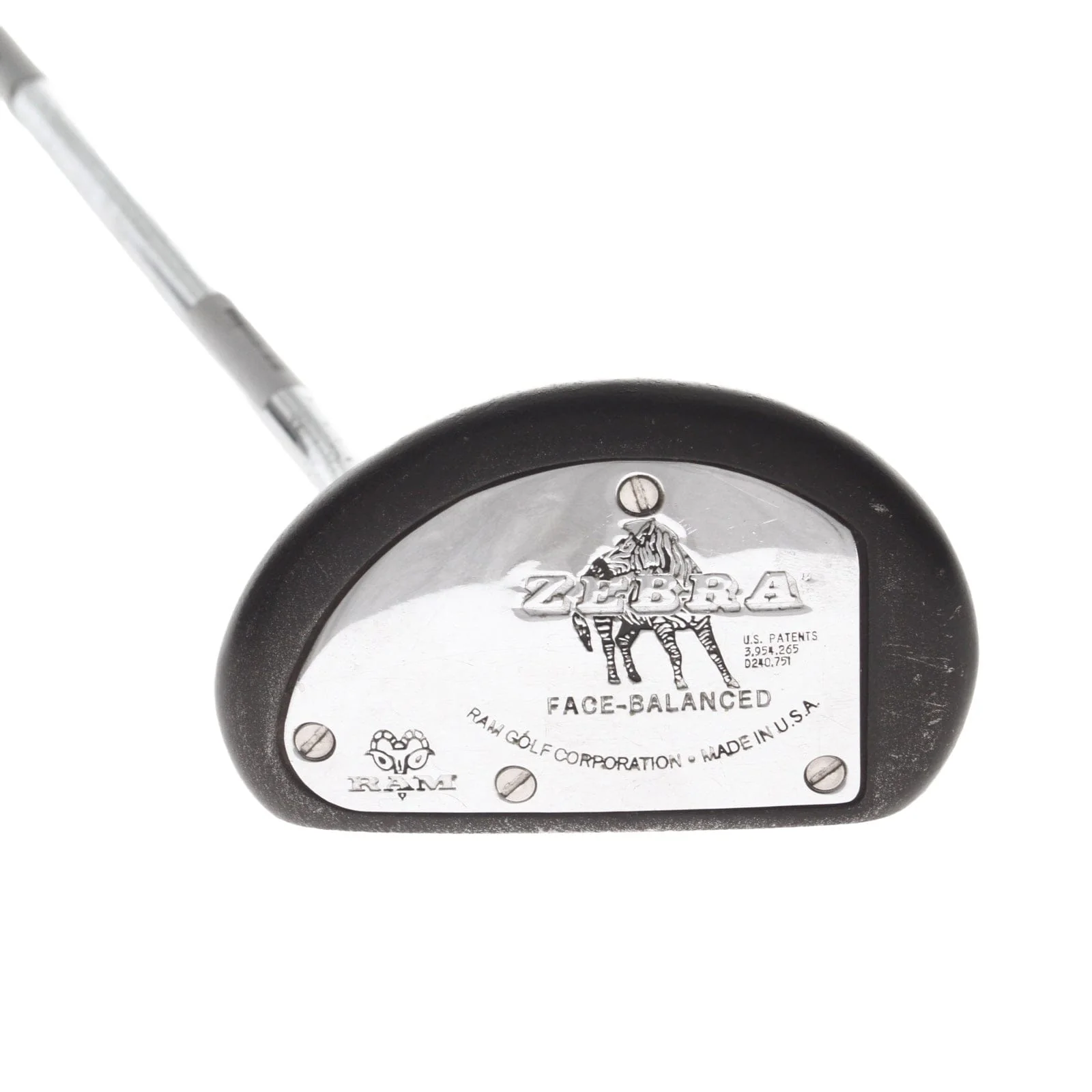 Ram Zebra Mens Right Hand Putter 35" Mallet - Lamkin
