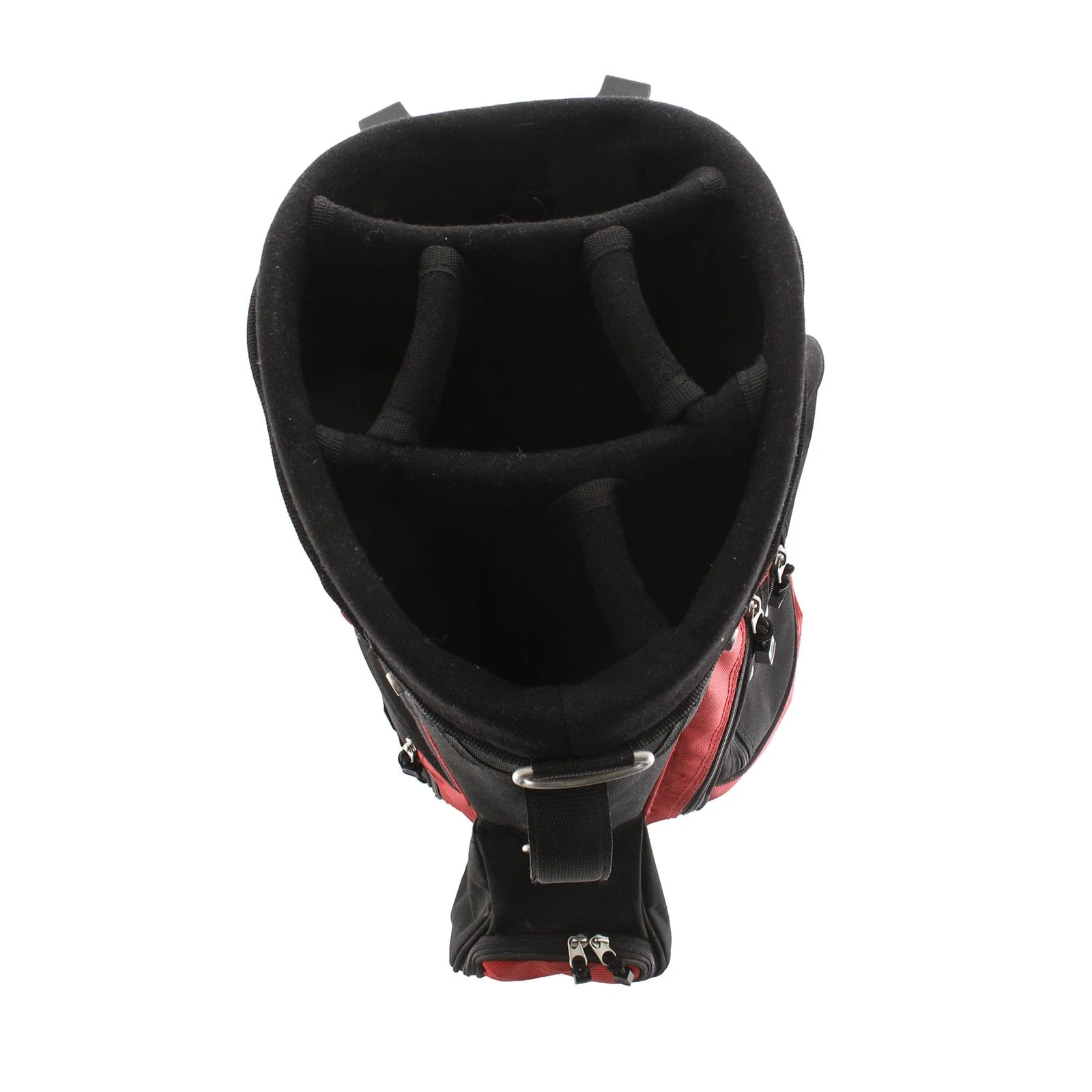 Ryder Golf Stand Bag - Black/Red - Image 3