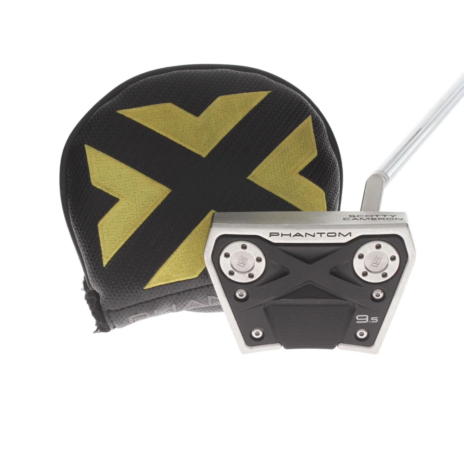 Scotty Cameron Phantom X 9.5 Mens Right Hand Putter 34" Mallet - Scotty Cameron Grip