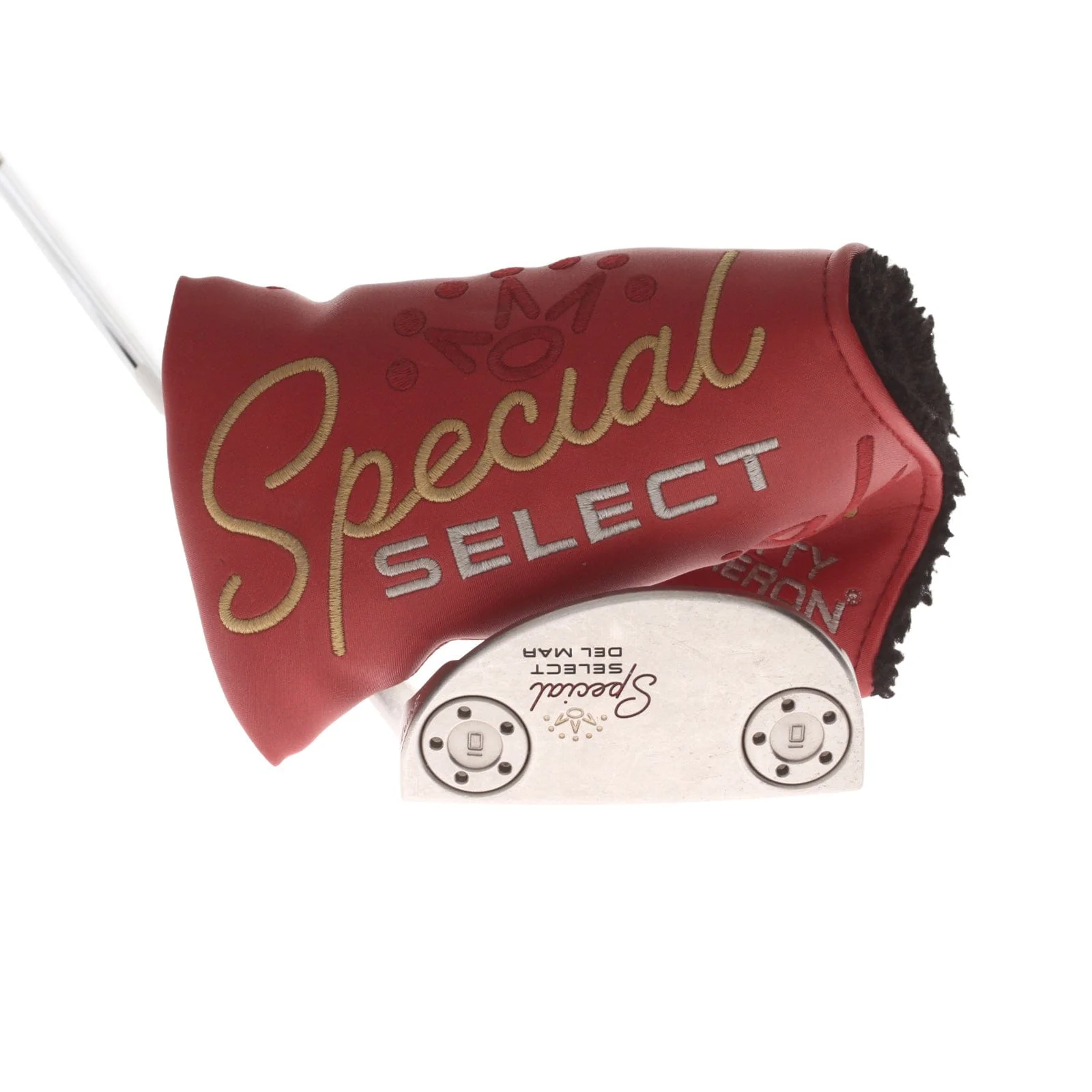 Scotty Cameron Special Select Del Mar Mens Right Hand Putter 34.5" Mid-Mallet - Golf Pride