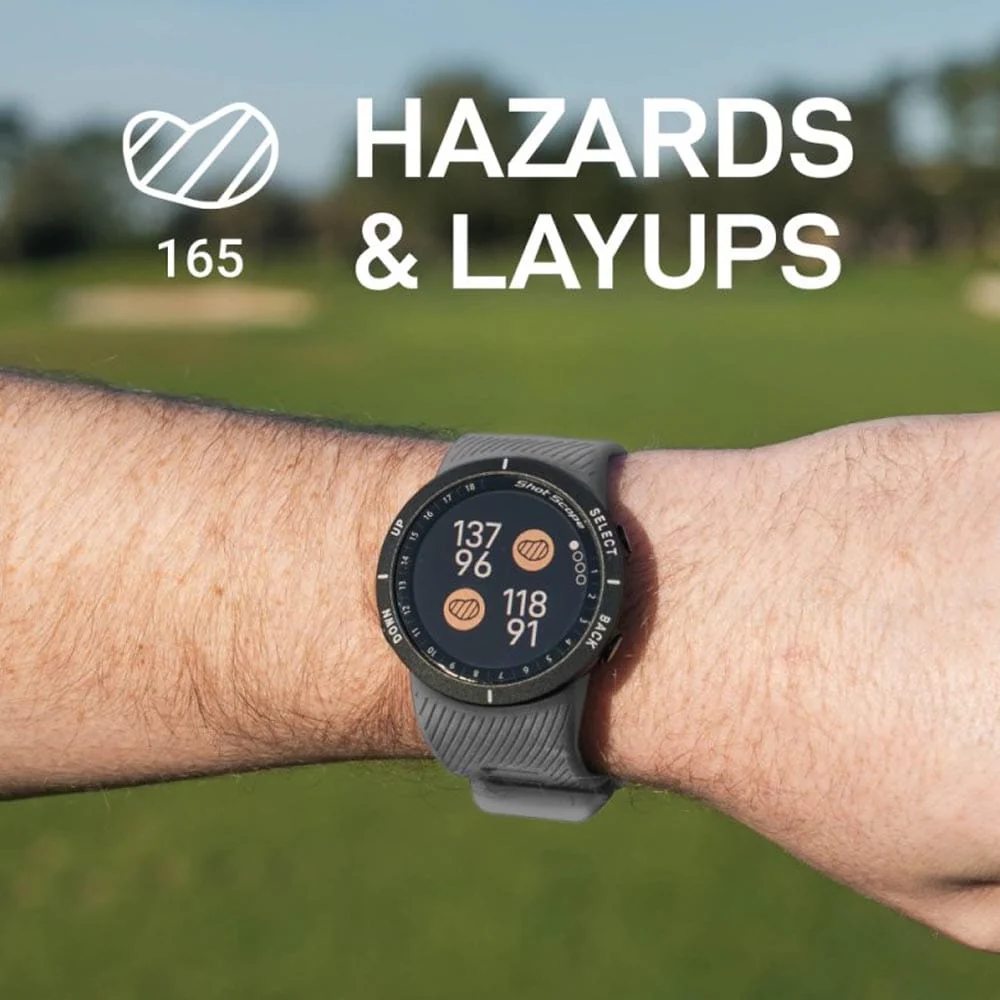 Shot Scope V5 Golf GPS Watch - Grey - Image 8