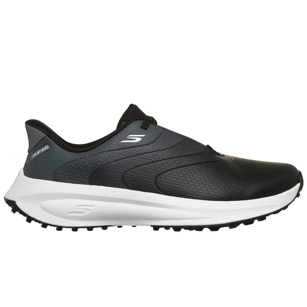 Skechers Flow Slip Ins Spikeless Waterproof Shoes - Black/White