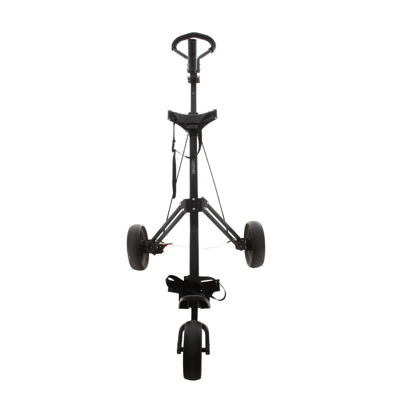 Slazenger 3-Wheel Push/Pull Trolley - Black - Image 2