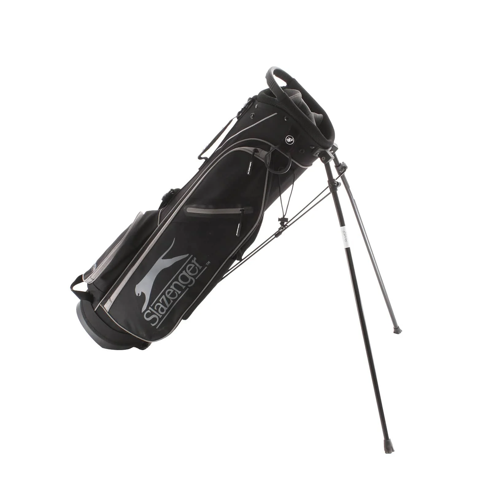 Slazenger Stand Bag - Black/Grey