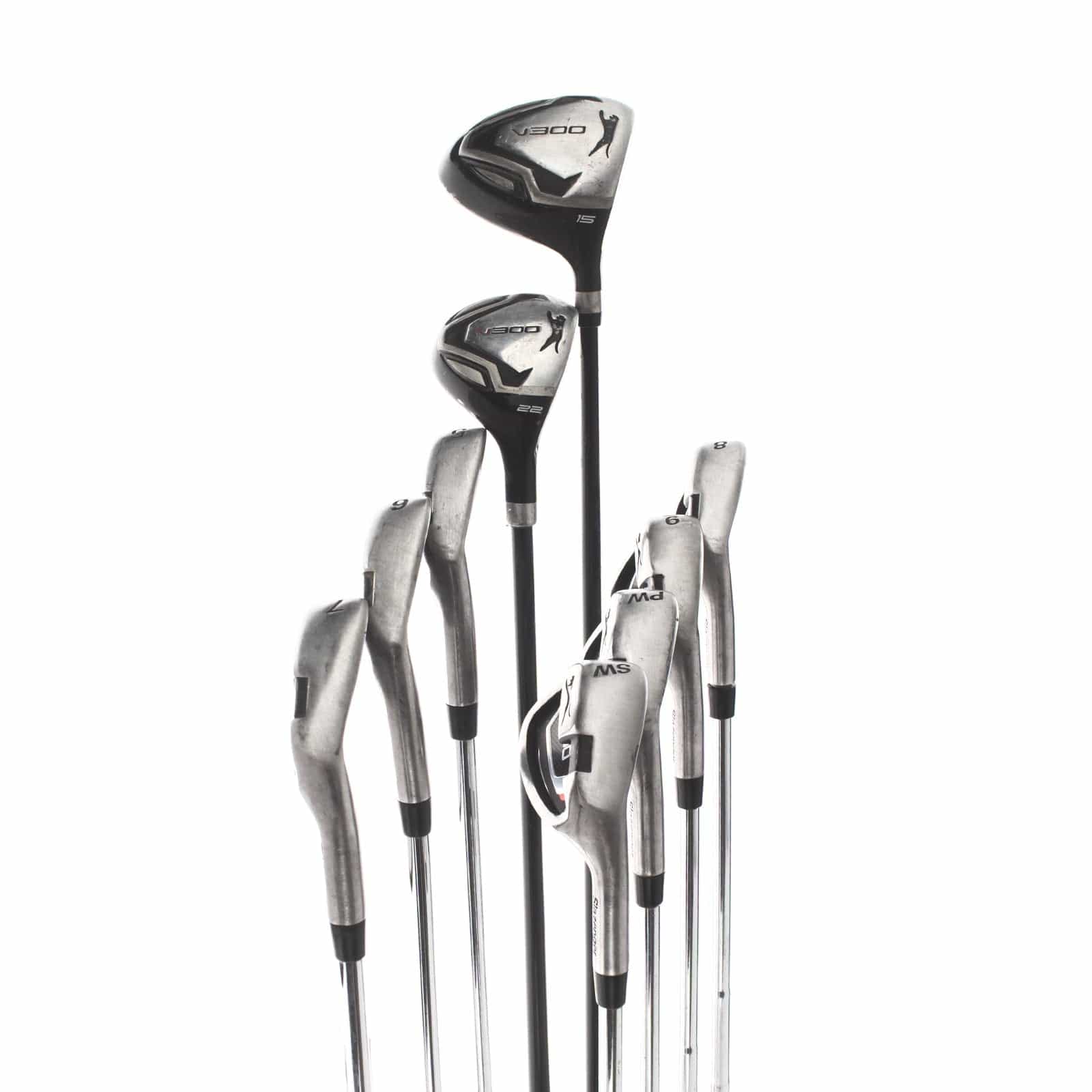 Slazenger V-300 Steel/Graphite Mens Right Hand Package Set Regular - Slazenger - Image 3