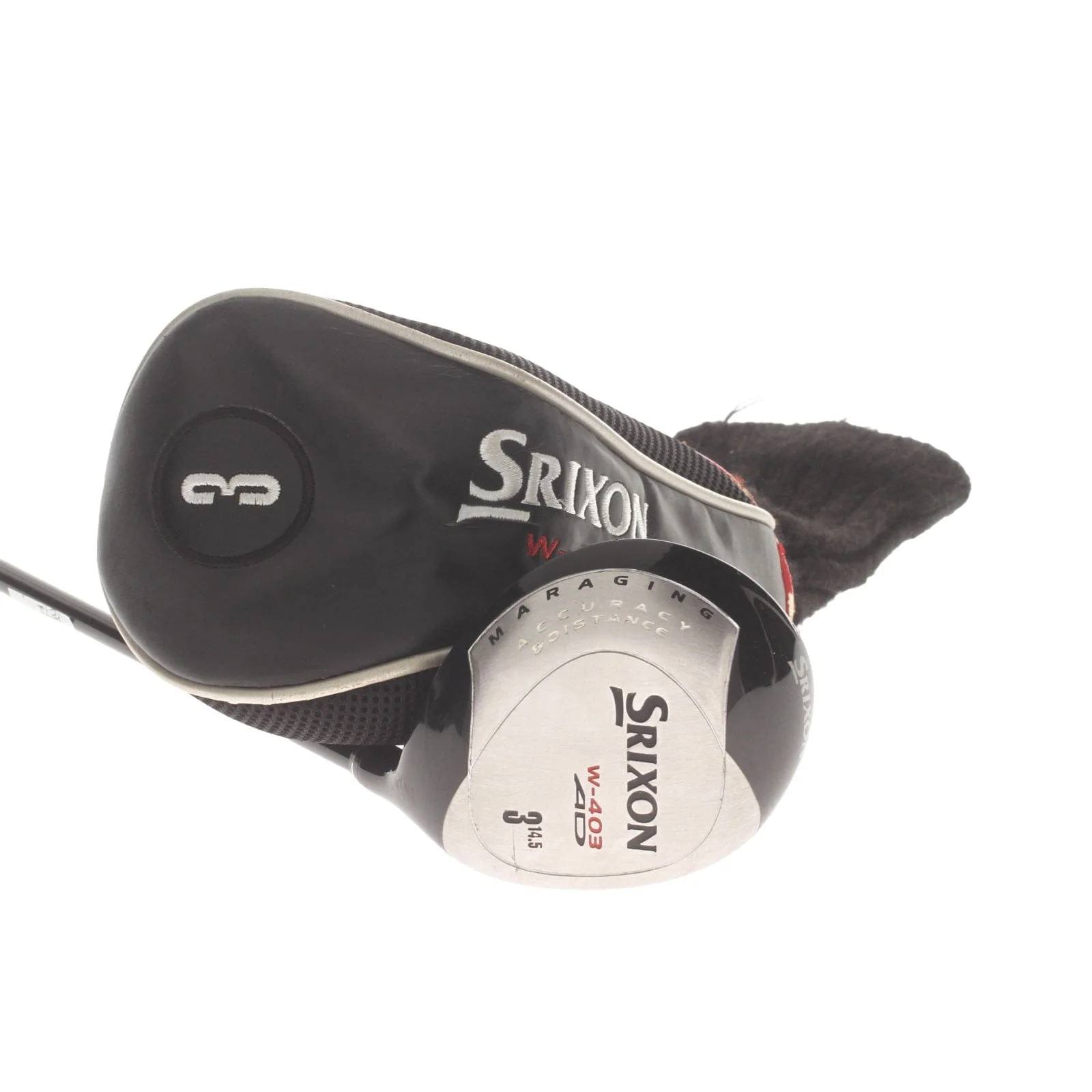 Srixon W-403 AD Graphite Mens Right Hand Fairway 3 Wood 14.5* Regular - Srixon SV-3000 59g
