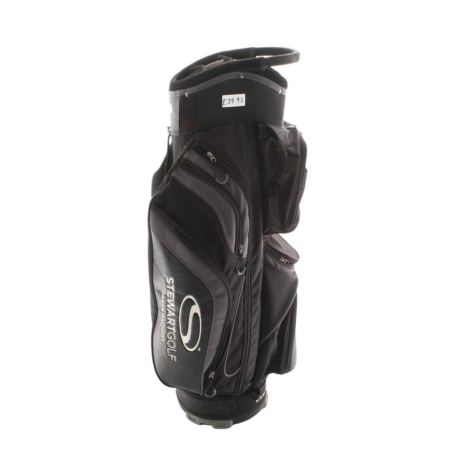 Stewart Golf Cart Bag - Black - Image 3