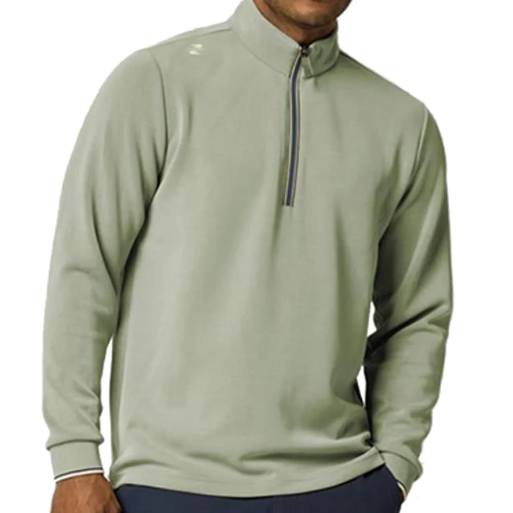 Stuburt Arlo 1/4 Zip Pullover - Olive - Image 3