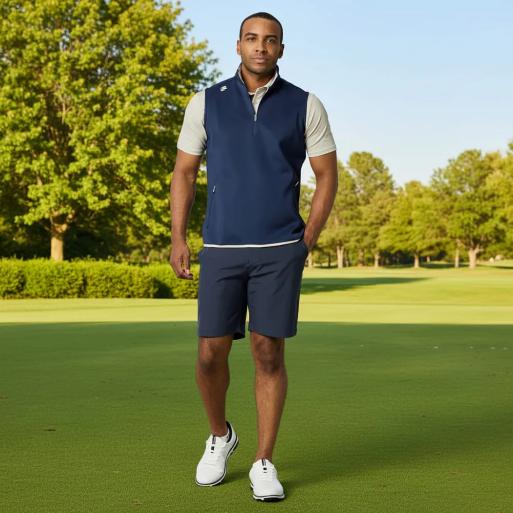 Stuburt Sigma 1/4 Zip Gilet - Navy - Image 3