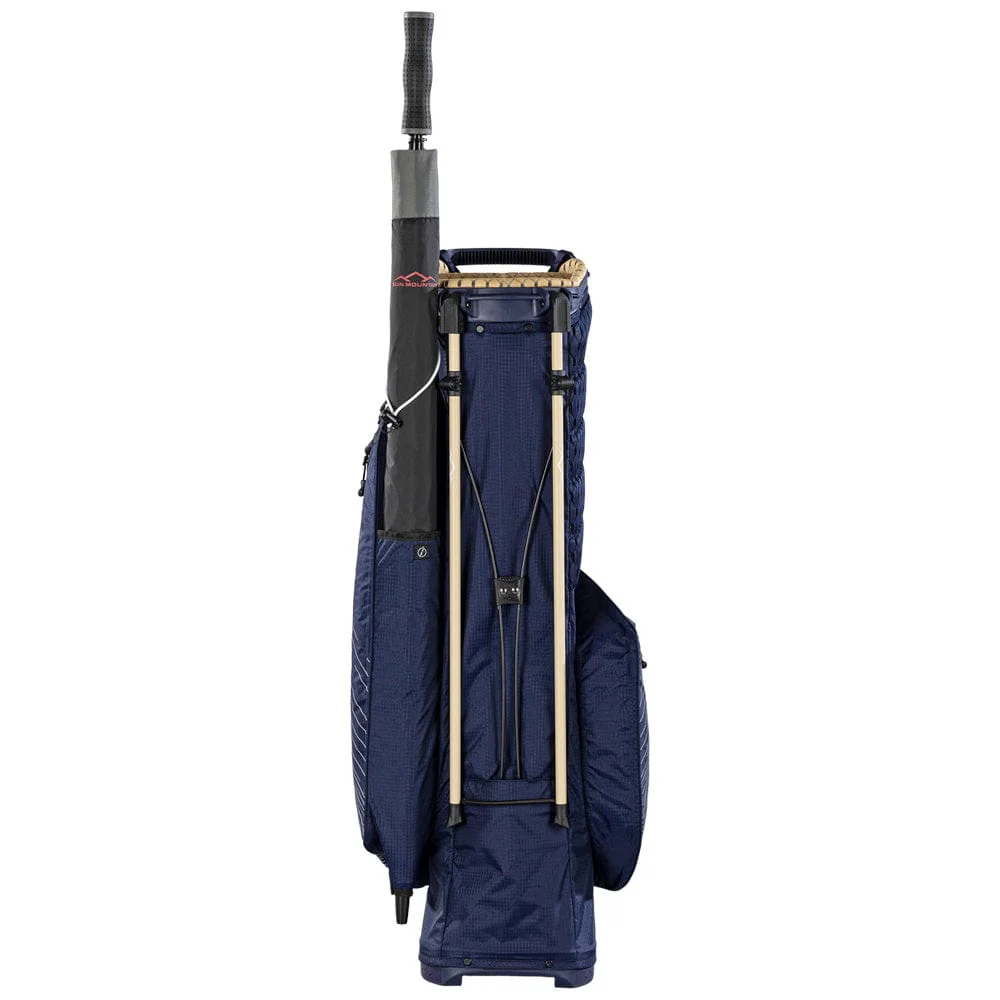 Sun Mountain Eclipse E2.5 H2NO Waterproof Stand Bag - Navy/Gold/White - Image 6