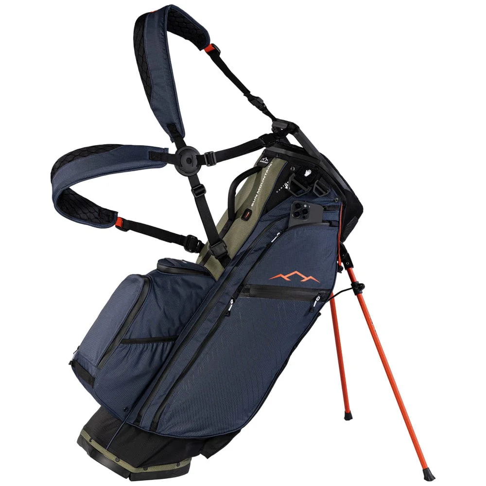 Sun Mountain Eclipse E4.5 H2NO Waterproof Stand Bag - Black/Ink/Olive - Image 6