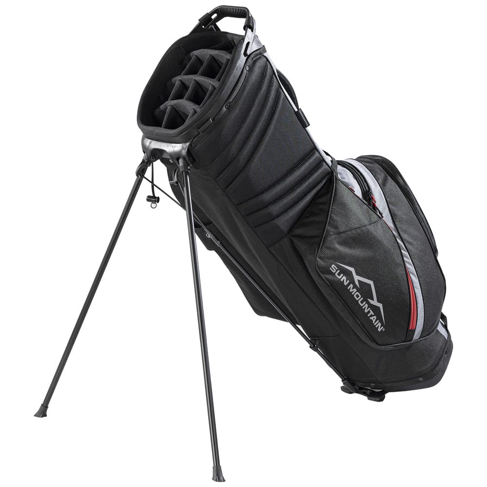 Sun Mountain Forerunner Stand Bag - Black/Nickel/Red - Image 7