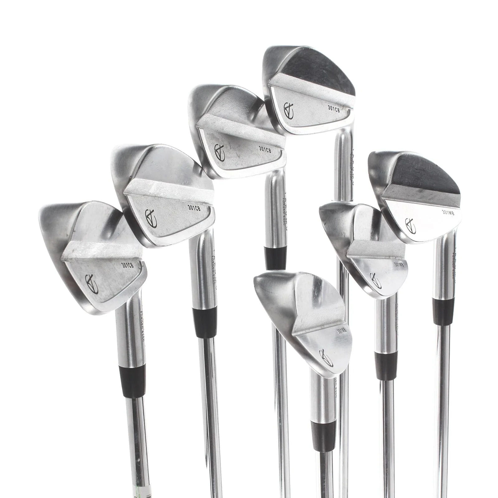 Takomo 301-CB/MB Combo Steel Mens Right Hand Irons 4-PW Stiff - KBS Tour 120 - Image 2