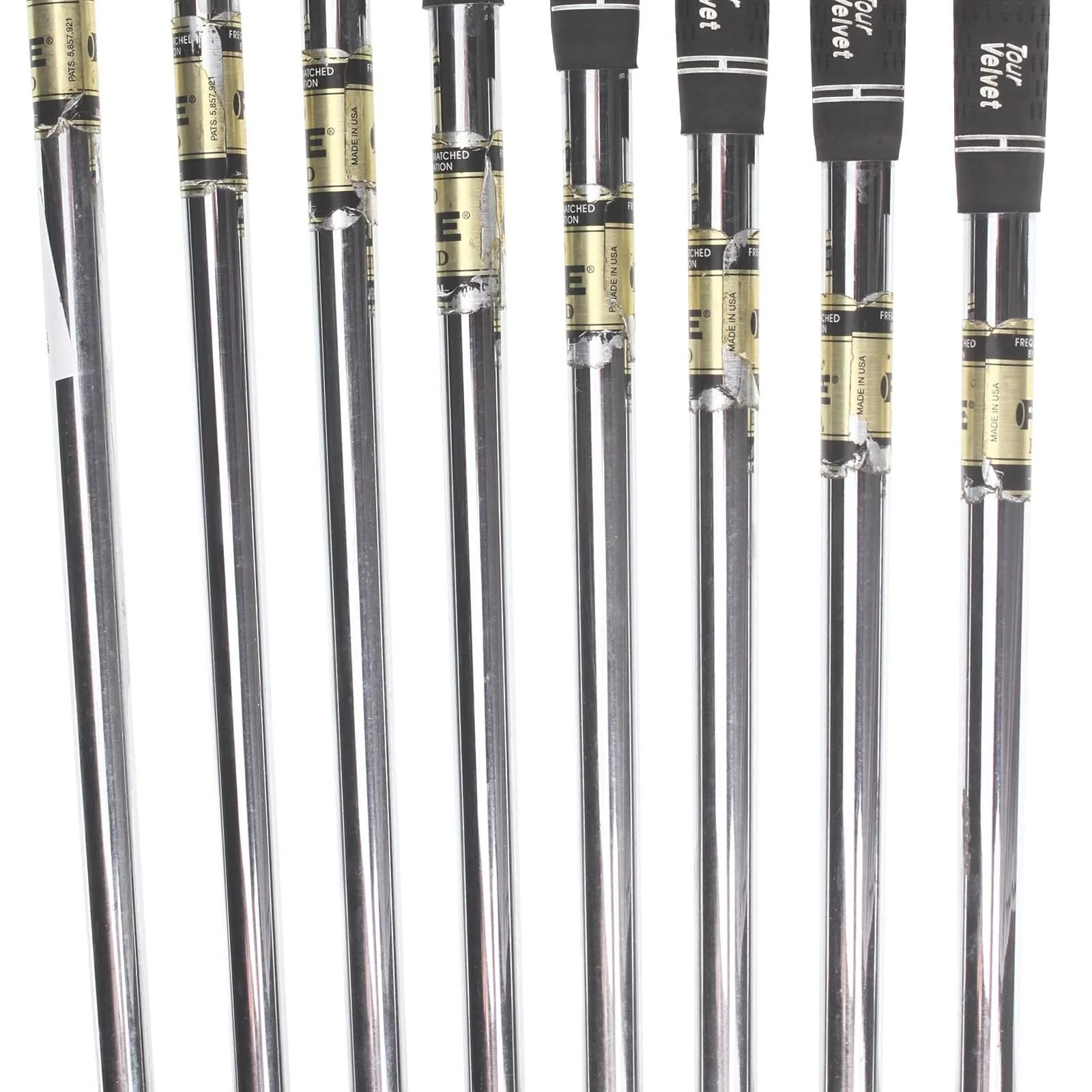TaylorMade 300 Forged Steel Mens Right Hand Irons 3-PW Stiff - Rifle Flighted 6.0 - Image 6