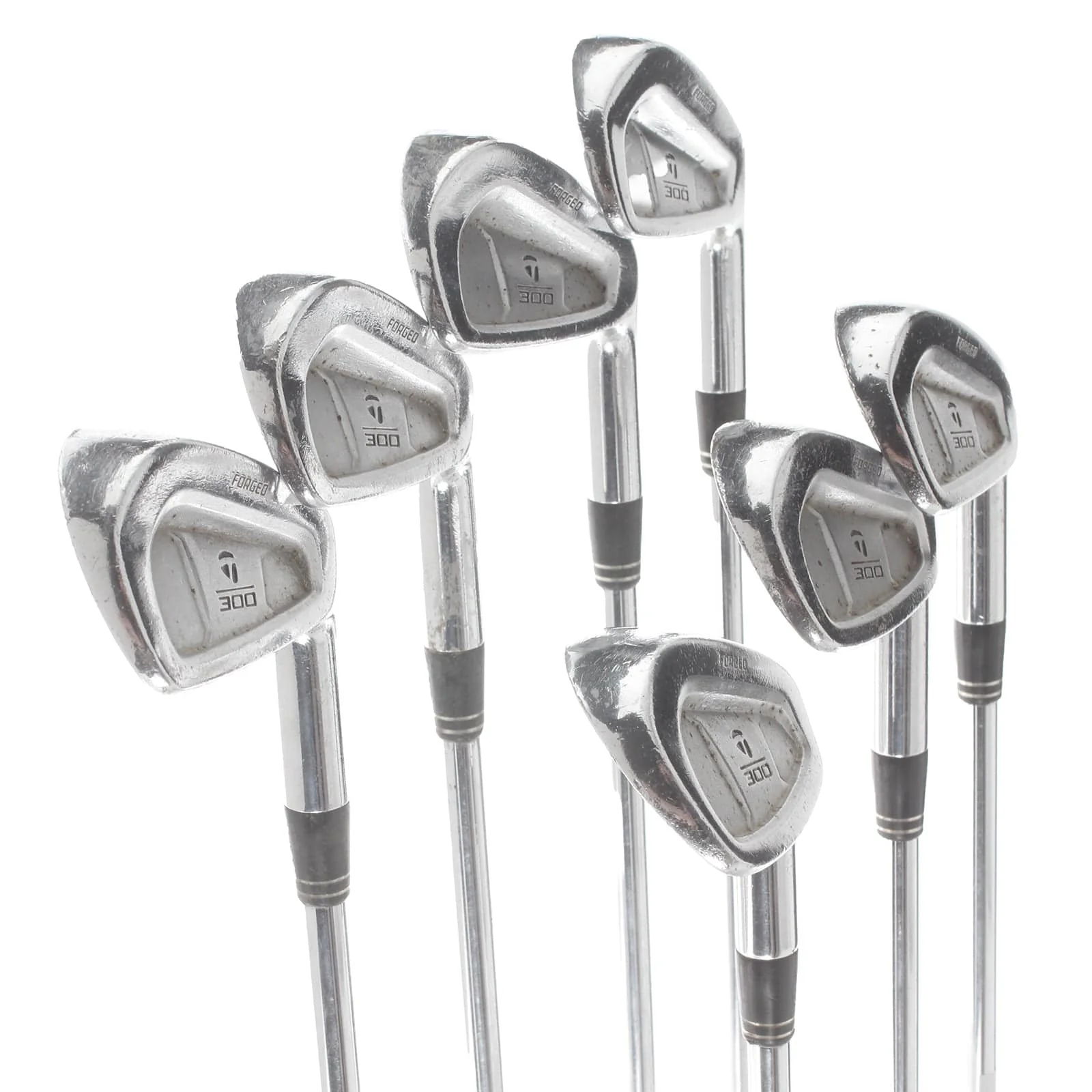 TaylorMade 300 Series Steel Mens Right Hand Irons 3-PW Stiff - Rifle 6.0 - Image 2
