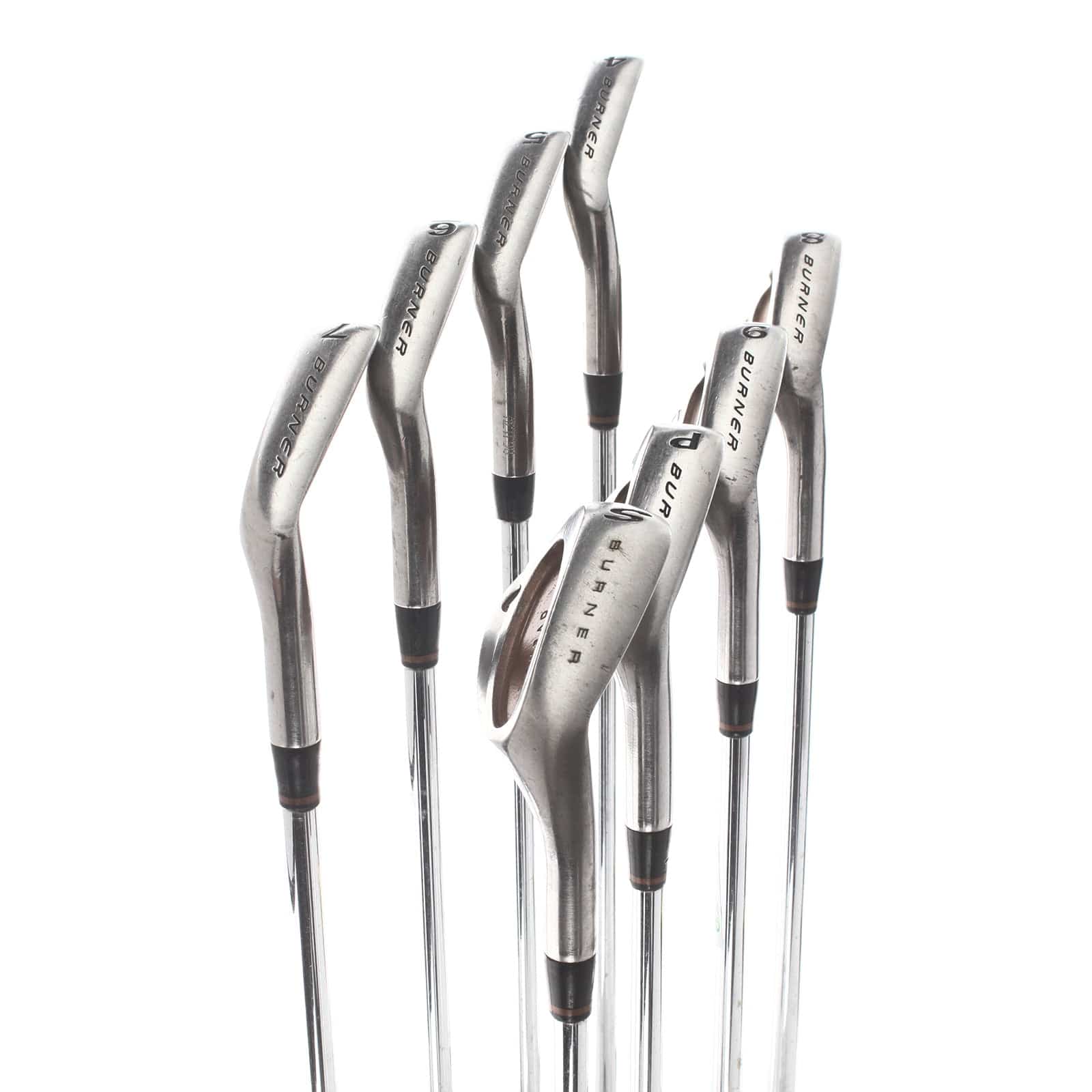 TaylorMade Burner LCG Steel Mens Right Hand Irons 4-SW Stiff - Precision Rifle S-90 - Image 3
