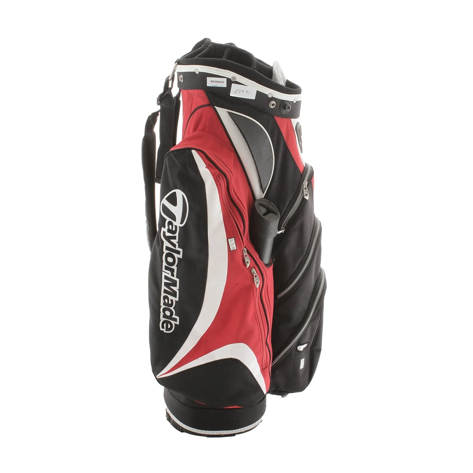 TaylorMade Cart Bag - Red/Black/White - Image 3