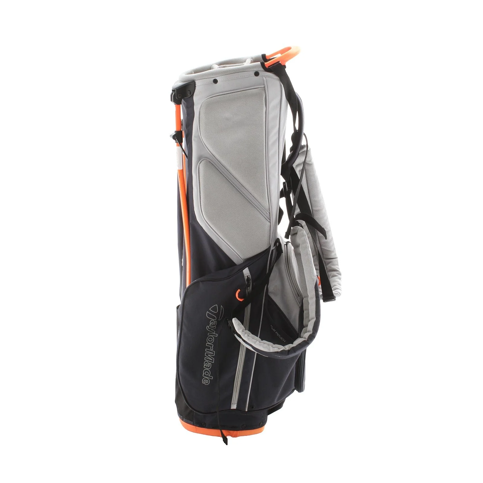 TaylorMade Flex Tech Stand Bag - Grey/Navy/Orange - Image 4