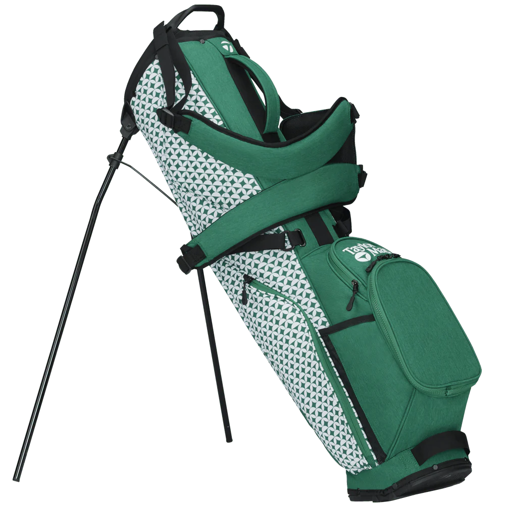 TaylorMade Flextech Carry Stand Bag - Heritage Icon Green - Image 3