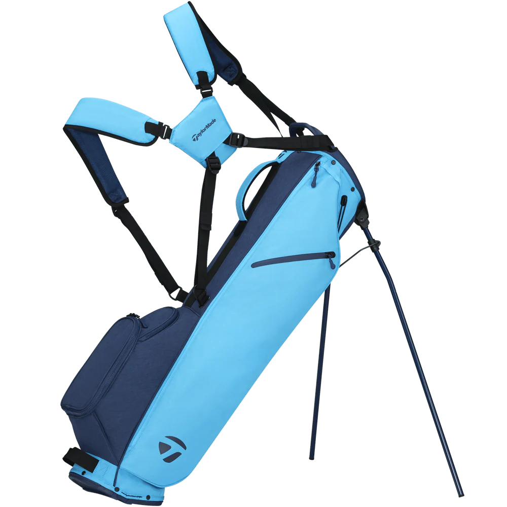 TaylorMade Flextech Carry Stand Bag - Navy/Cyan