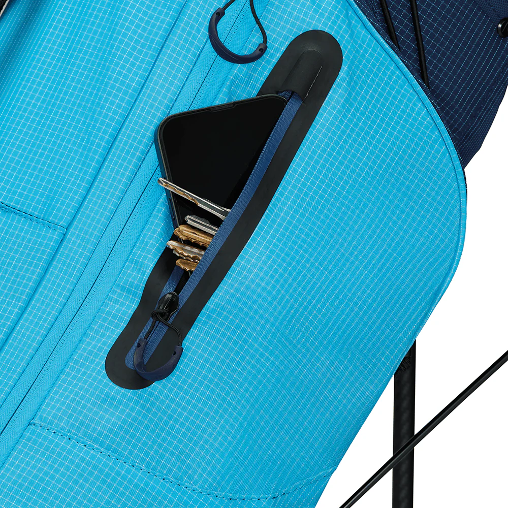 TaylorMade Flextech Superlite Stand Bag - Cyan/Navy - Image 3