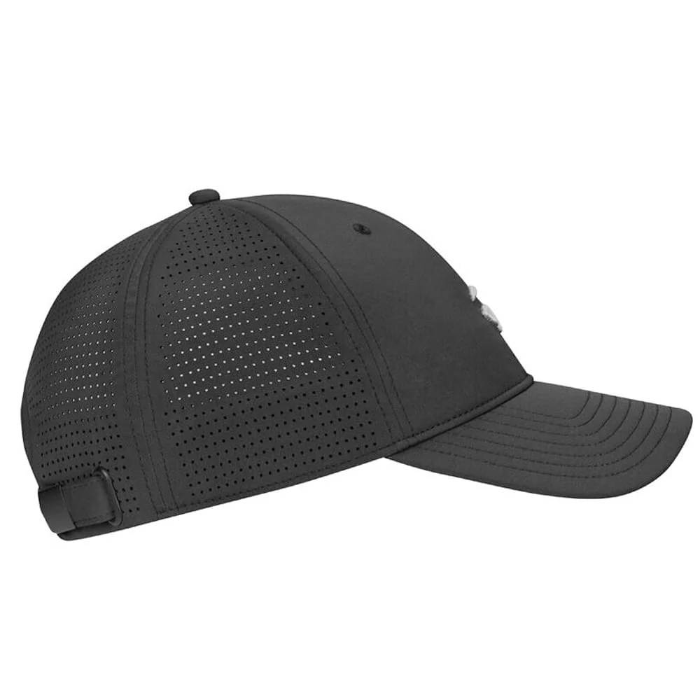 TaylorMade Hamptons Perforated Cap - Black - Image 3