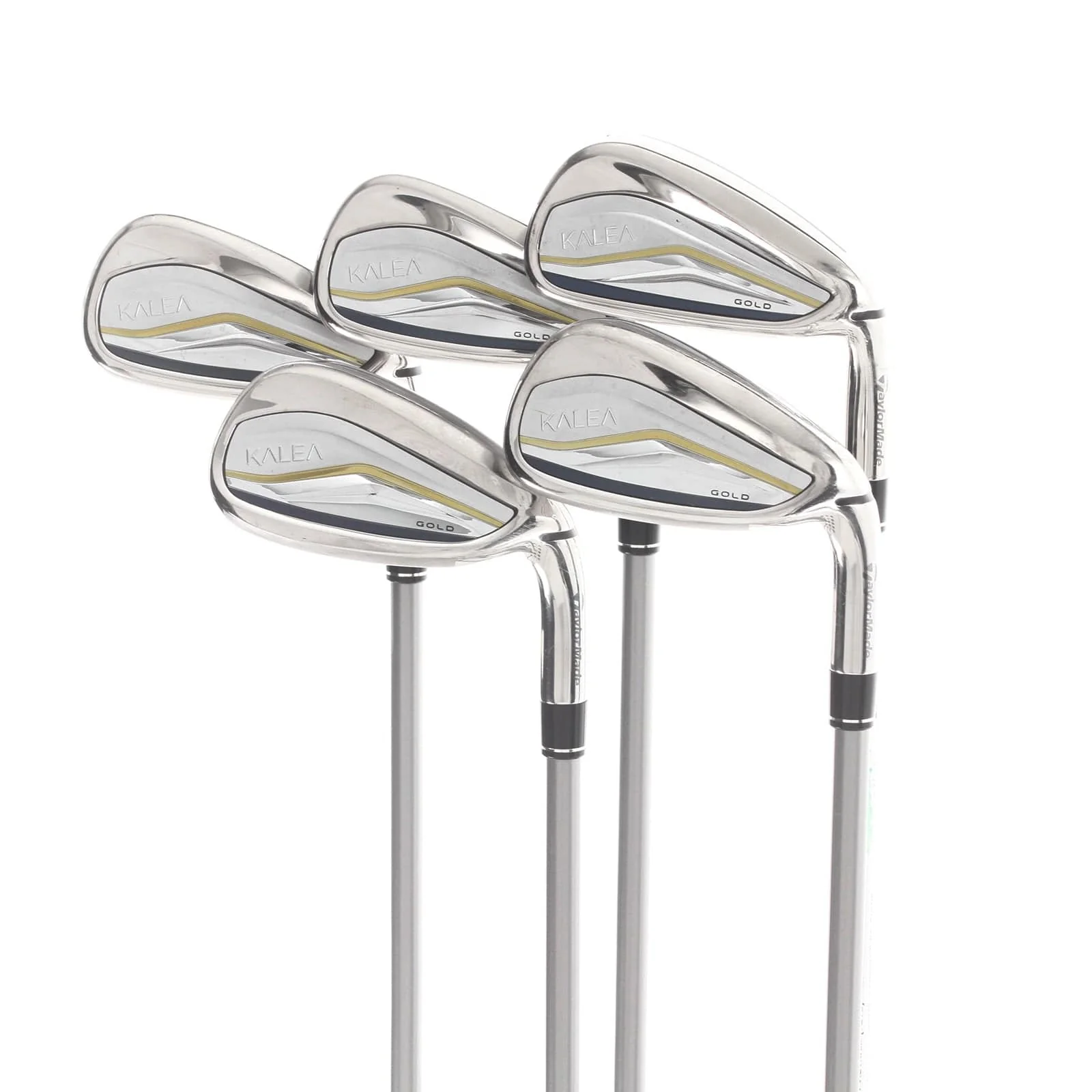 TaylorMade Kalea Gold Graphite Ladies Right Hand Irons 7-SW Ladies - TaylorMade 40 Soft