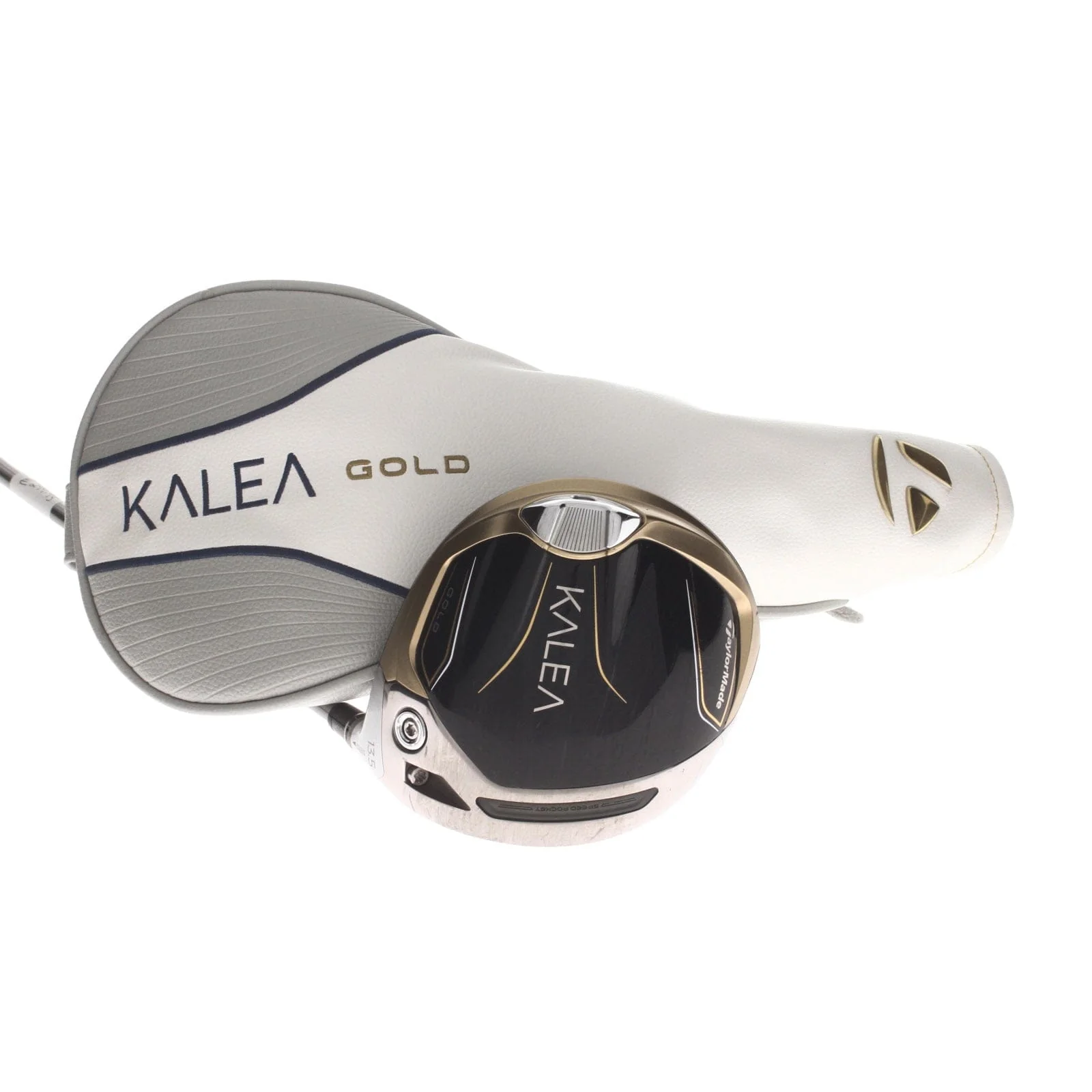 TaylorMade Kalea Gold Graphite Ladies Right Hand Driver 13.5* Ladies - TaylorMade Kalea Gold 40