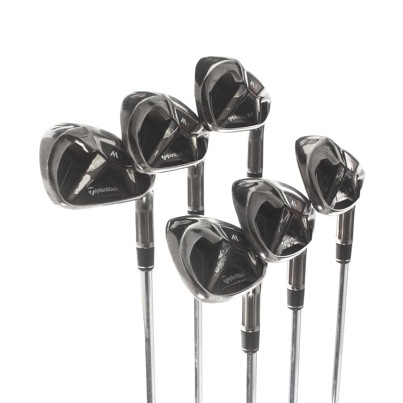 TaylorMade M2 2016 Steel Mens Right Hand Irons 5-PW Regular - REAX 88 - Image 2