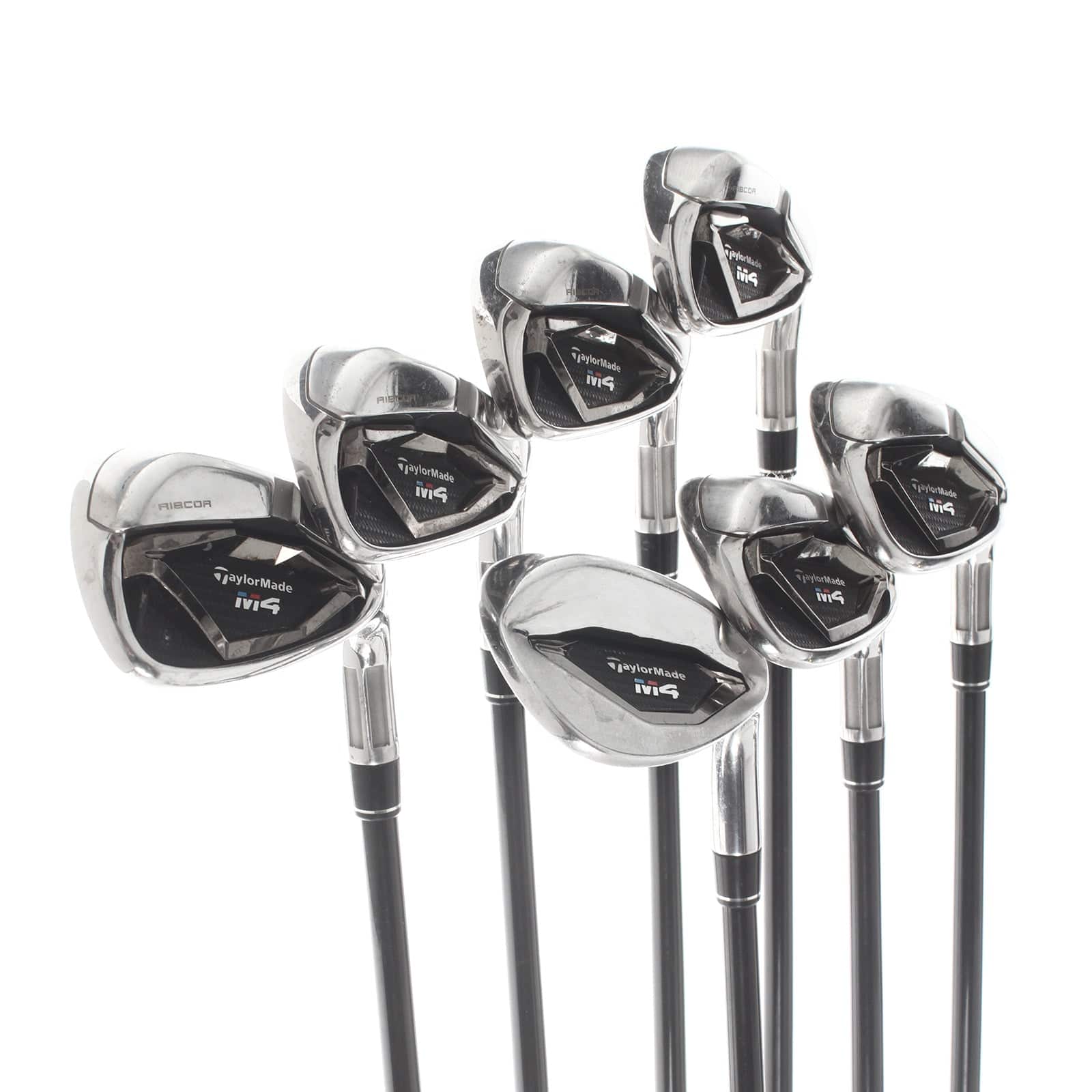 TaylorMade M4 Graphite Mens Right Hand Irons 5-SW Senior - Fujikura Atmos Red 5-A - Image 2