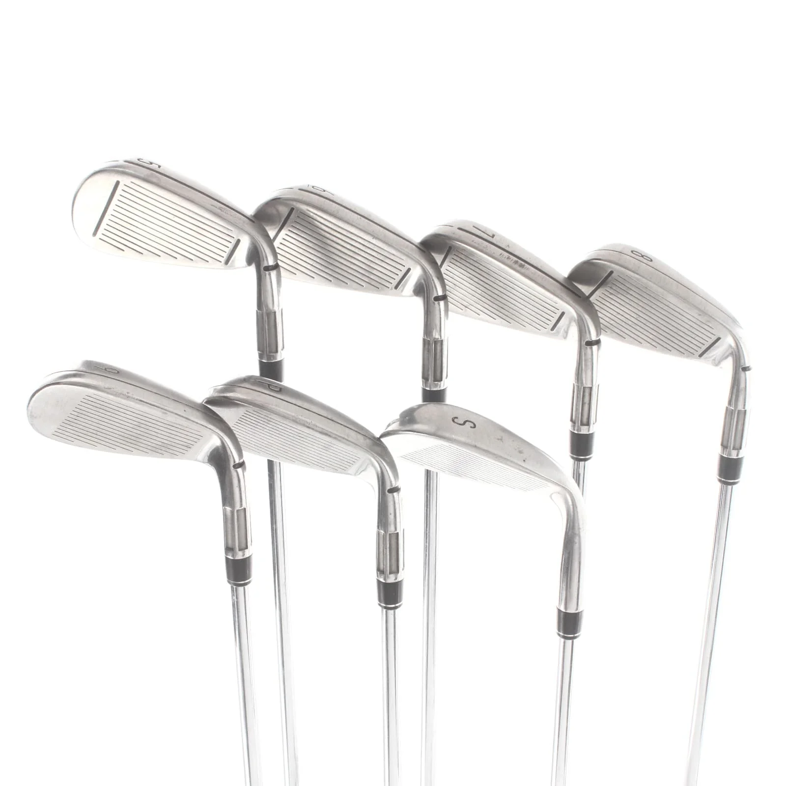 TaylorMade M4 Steel Mens Left Hand Irons 5-SW Regular - KBS Max 85 - Image 3