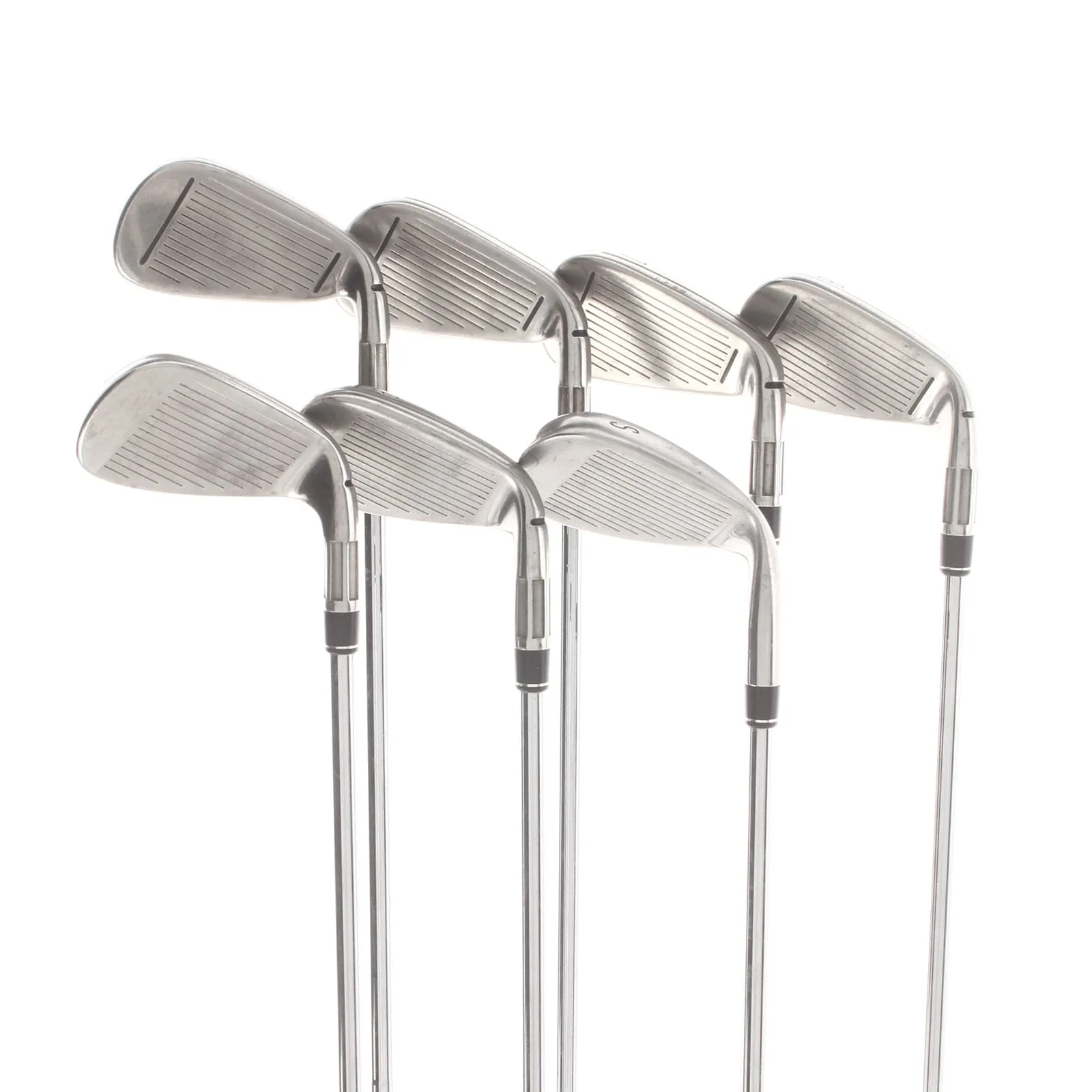 TaylorMade M4 Steel Mens Left Hand Irons 5-SW Regular - KBS Max 85 - Image 4