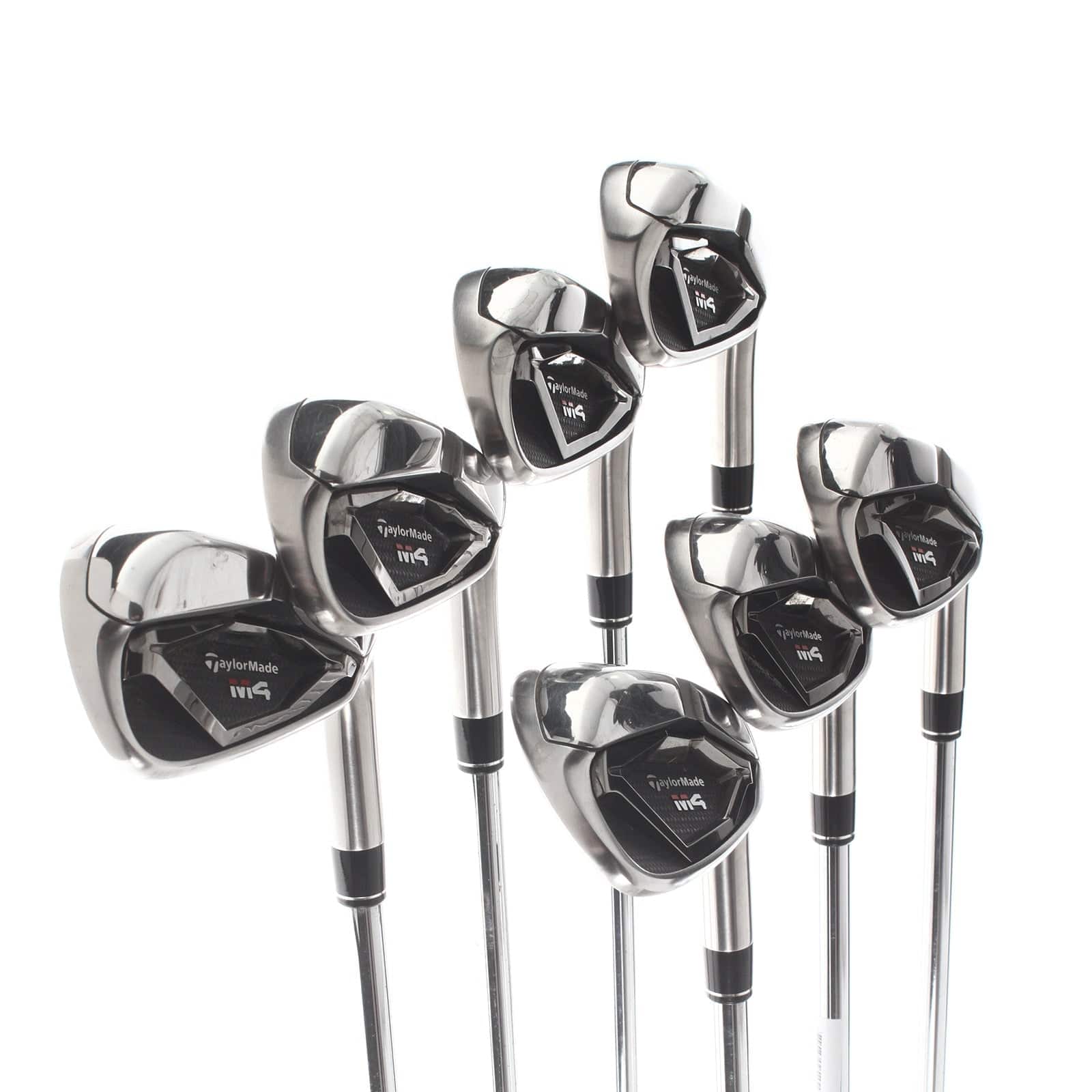 TaylorMade M4 Steel Mens Right Hand Irons 4-PW Stiff - KBS Max 85 - Image 2