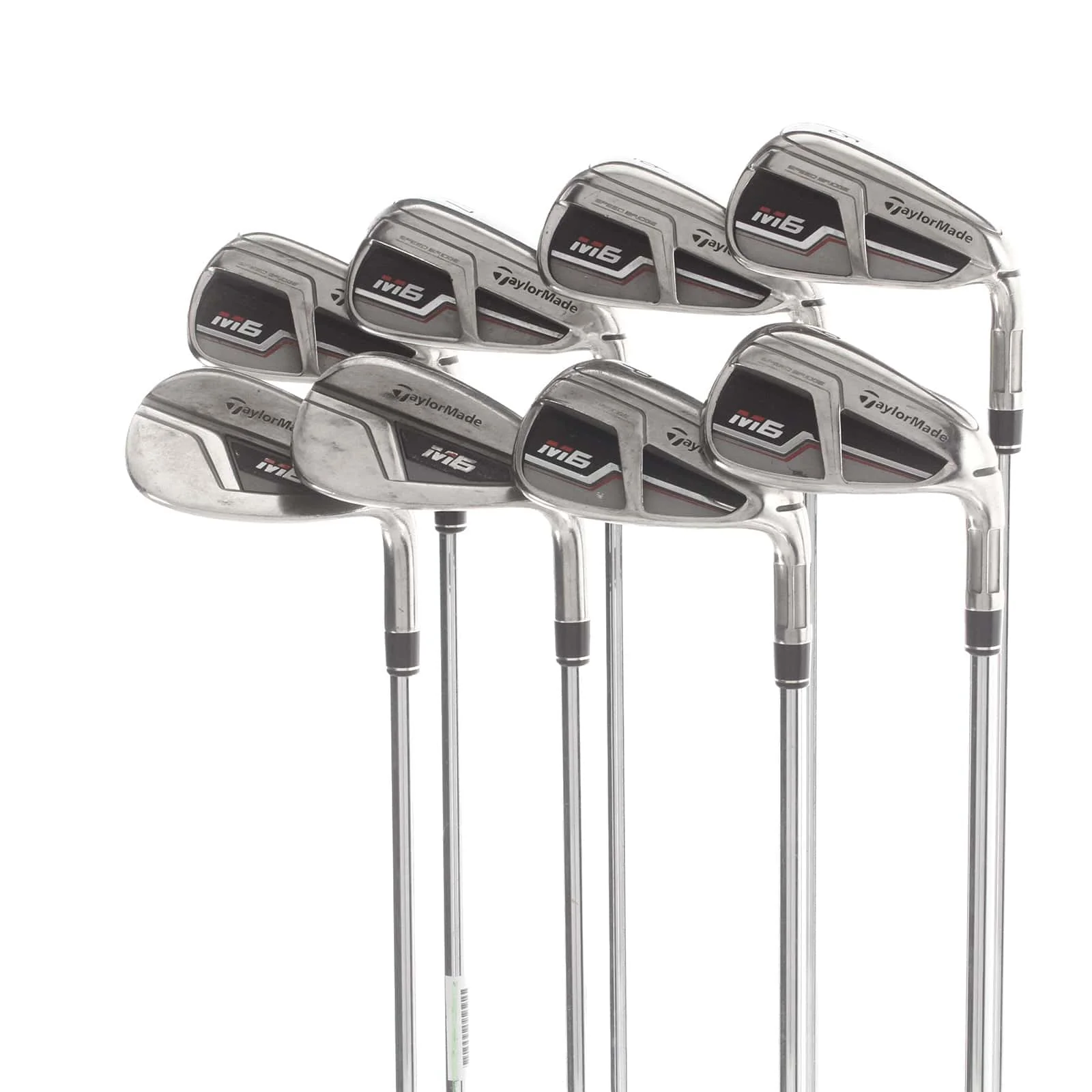 TaylorMade M6 Steel Mens Right Hand Irons 5-SW+AW Regular - KBS Max 85