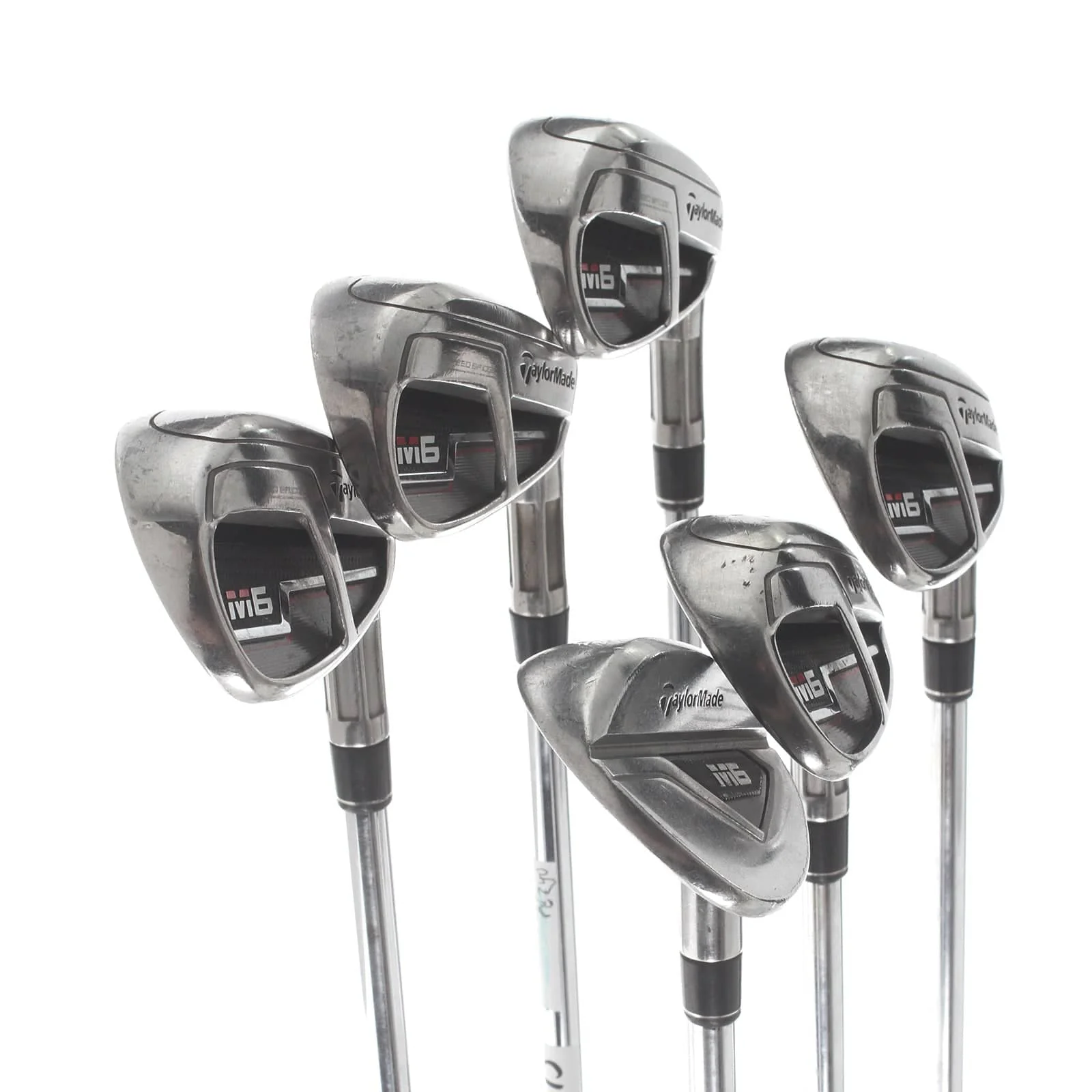 TaylorMade M6 Steel Mens Right Hand Irons 6-SW Regular - KBS Max 85 - Image 2